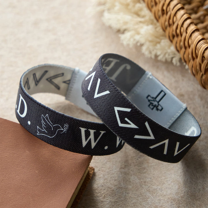 Christianartworkshop NFC-Armband mit zwei Designs: Ein Symbol göttlicher Führung bei jeder Berührung - image 2