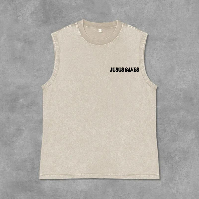 Christianartworkshop Jesus rettet – Johannes 3,16 – Unisex-Tanktop (vorgewaschen) - image 27