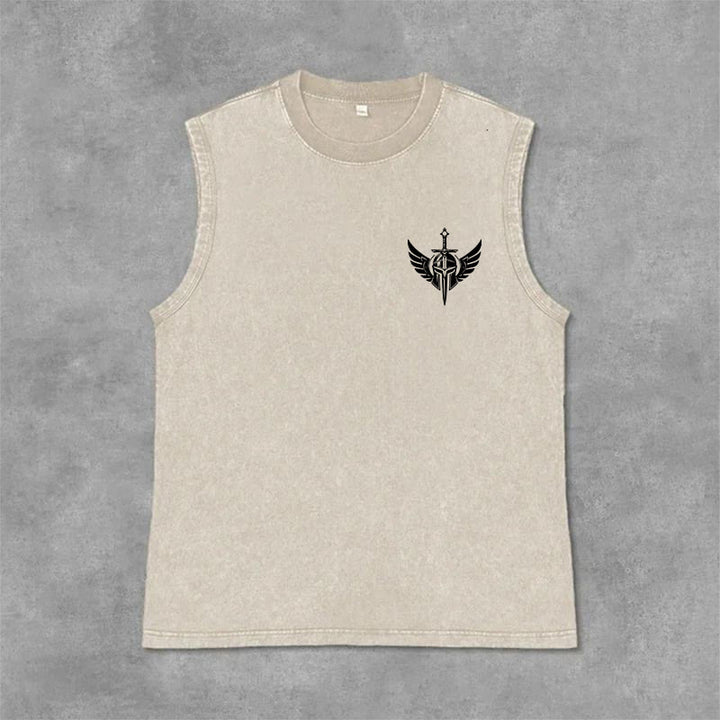 Christianartworkshop Kriegerengel mit Schwert Unisex-Tanktop - image 20