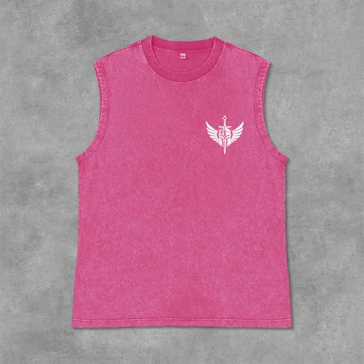 Christianartworkshop Kriegerengel mit Schwert Unisex-Tanktop - image 27