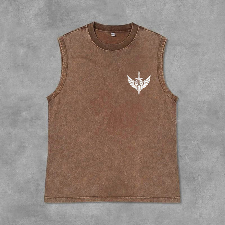 Christianartworkshop Kriegerengel mit Schwert Unisex-Tanktop - image 34