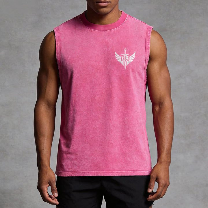 Christianartworkshop Kriegerengel mit Schwert Unisex-Tanktop - image 23