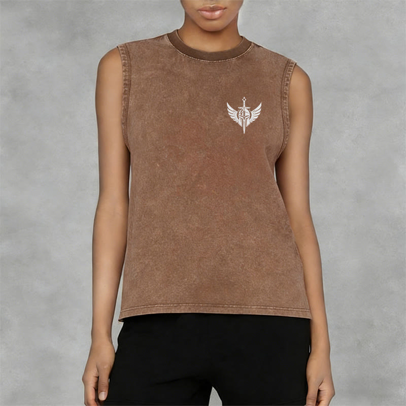 Christianartworkshop Kriegerengel mit Schwert Unisex-Tanktop - image 32