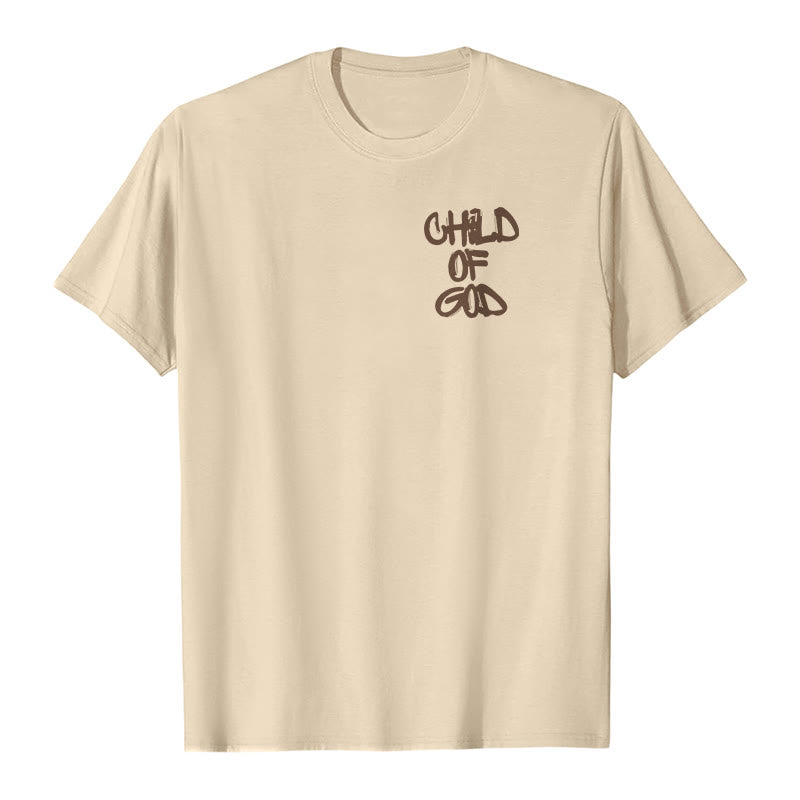 Christianartworkshop Kind Gottes Baumwoll-T-Shirt für Erwachsene - image 6
