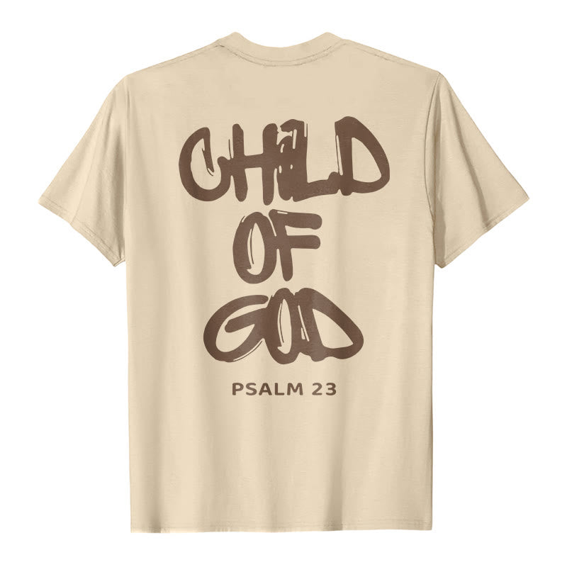 Christianartworkshop Kind Gottes Baumwoll-T-Shirt für Erwachsene - image 5