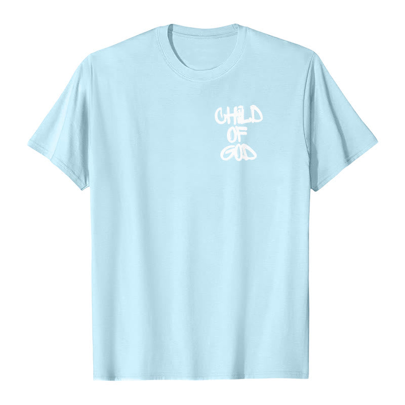 Christianartworkshop Kind Gottes Baumwoll-T-Shirt für Erwachsene - image 16