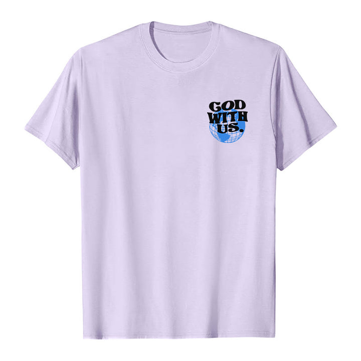 Christianartworkshop Gott mit uns Baumwoll-T-Shirt - image 26