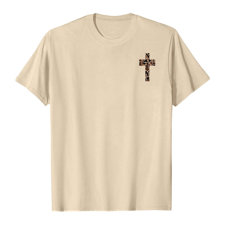 Christianartworkshop Camouflage-Kreuz-Design mit Vers aus Philipper 4,13 – Christliches T-Shirt - image 11