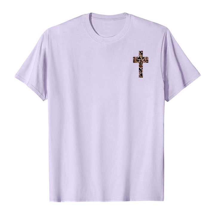 Christianartworkshop Camouflage-Kreuz-Design mit Vers aus Philipper 4,13 – Christliches T-Shirt - image 20