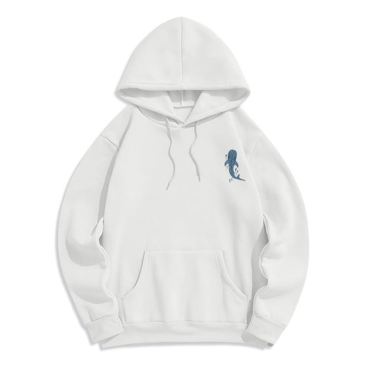 Christianartworkshop Moderner, farbenfroher Hoodie „Glaube unter den Wellen“ aus gefüttertem Polyester - image 2