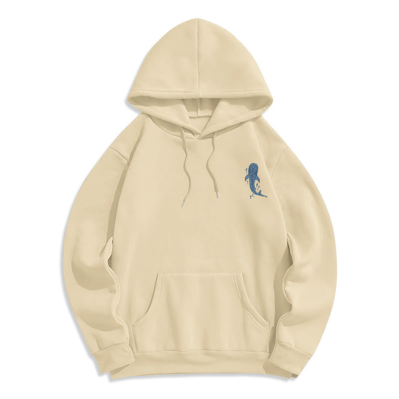 Christianartworkshop Moderner, farbenfroher Hoodie „Glaube unter den Wellen“ aus gefüttertem Polyester - image 5