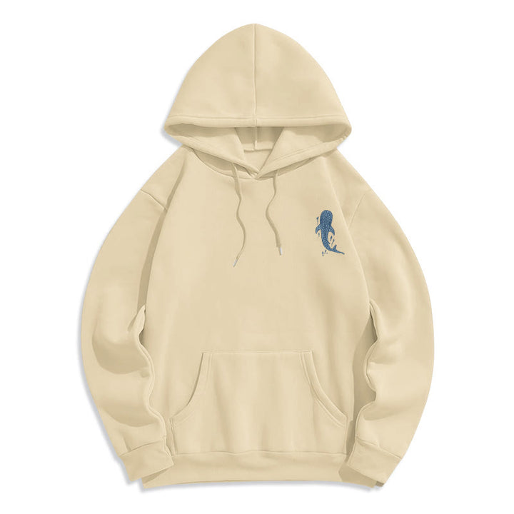 Christianartworkshop Moderner, farbenfroher Hoodie „Glaube unter den Wellen“ aus gefüttertem Polyester - image 5