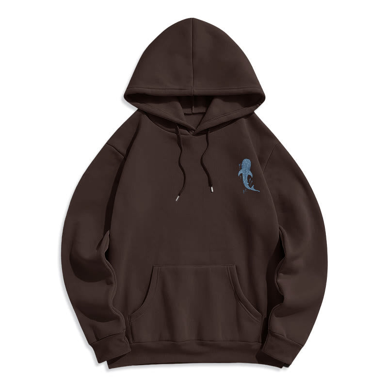 Christianartworkshop Moderner, farbenfroher Hoodie „Glaube unter den Wellen“ aus gefüttertem Polyester - image 20