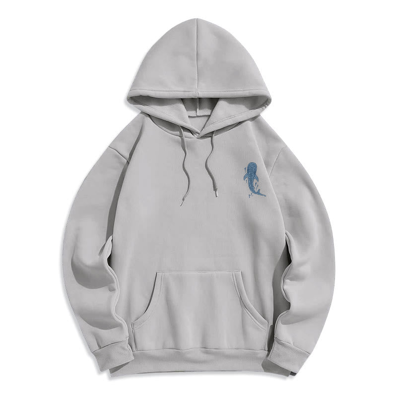 Christianartworkshop Moderner, farbenfroher Hoodie „Glaube unter den Wellen“ aus gefüttertem Polyester - image 11