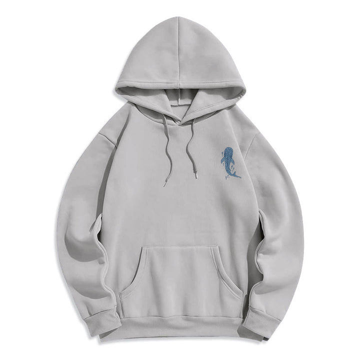 Christianartworkshop Moderner, farbenfroher Hoodie „Glaube unter den Wellen“ aus gefüttertem Polyester - image 11
