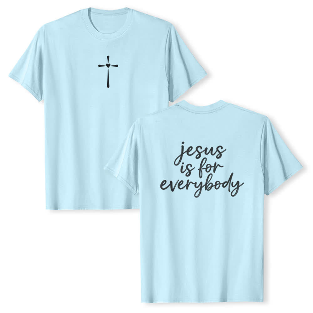 Christianartworkshop Jesus ist für alle da – Premium-T-Shirt - Blau - 2XL - image 0