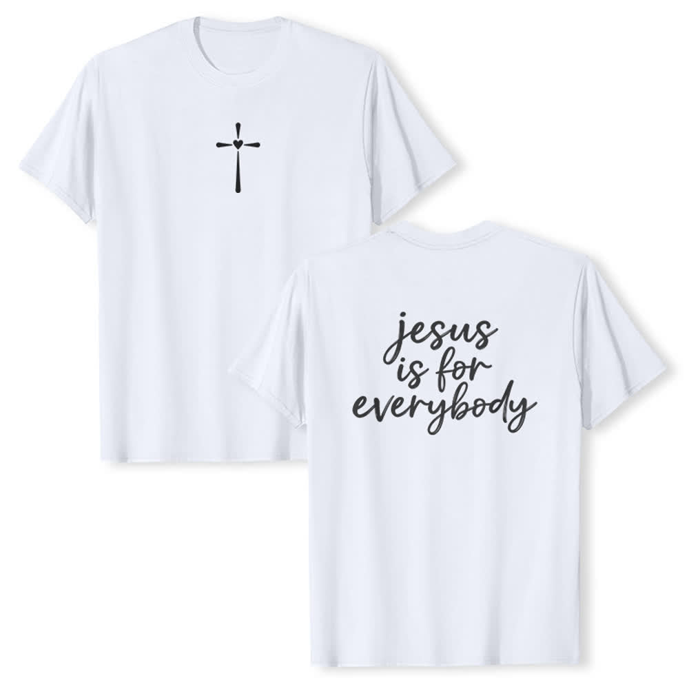 Christianartworkshop Jesus ist für alle da – Premium-T-Shirt - Weiß - 2XL - image 18