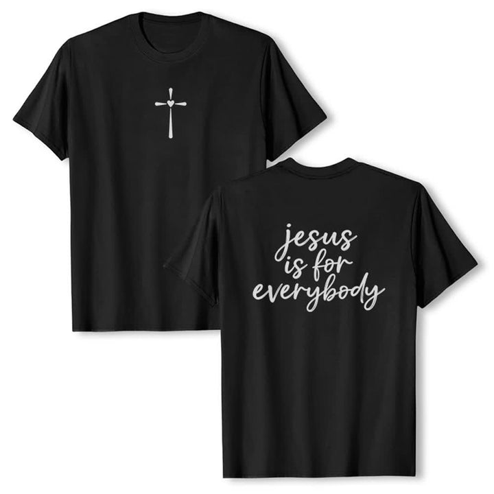 Christianartworkshop Jesus ist für alle da – Premium-T-Shirt - Schwarz - 2XL - image 24