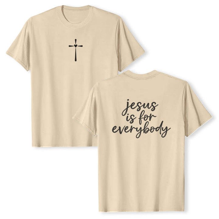 Christianartworkshop Jesus ist für alle da – Premium-T-Shirt - Beige - 2XL - image 15