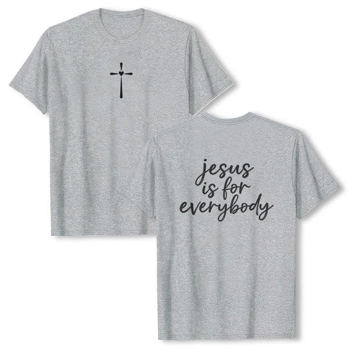 Christianartworkshop Jesus ist für alle da – Premium-T-Shirt - Grau - 2XL - image 21