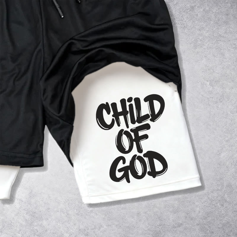 Christianartworkshop 2 Korinther 6,18 Kind Gottes Performance Shorts - image 15