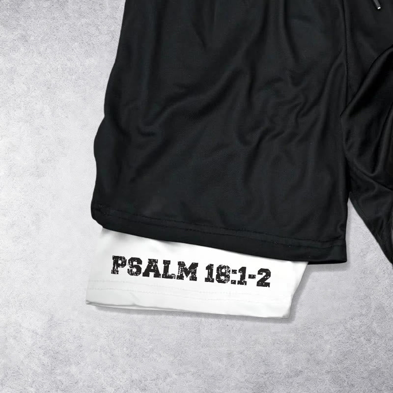 Christianartworkshop Psalm 18,1-2: Der Herr ist meine Stärke (Performance-Shorts) - image 7