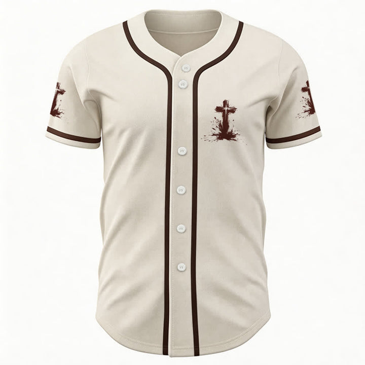 Christianartworkshop Nicht alle Superhelden tragen Umhänge Ein Kreuz Unisex Baseballtrikot - image 27