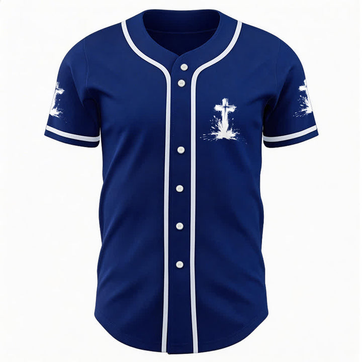 Christianartworkshop Nicht alle Superhelden tragen Umhänge Ein Kreuz Unisex Baseballtrikot - image 21