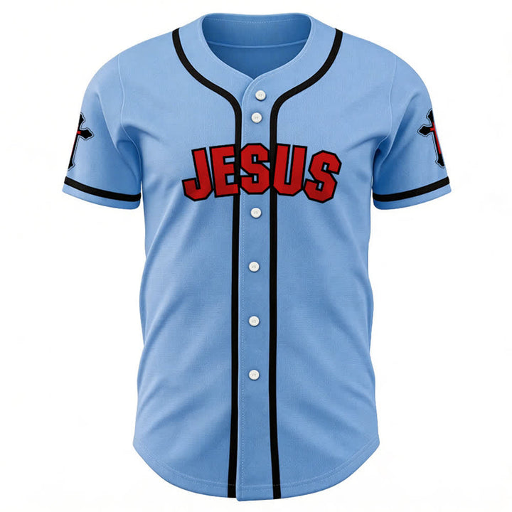 Christianartworkshop Das Kreuz ist der Beweis für Gottes Liebe Unisex-Baseballtrikot - image 21