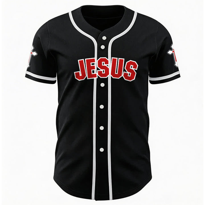 Christianartworkshop Das Kreuz ist der Beweis für Gottes Liebe Unisex-Baseballtrikot - image 12