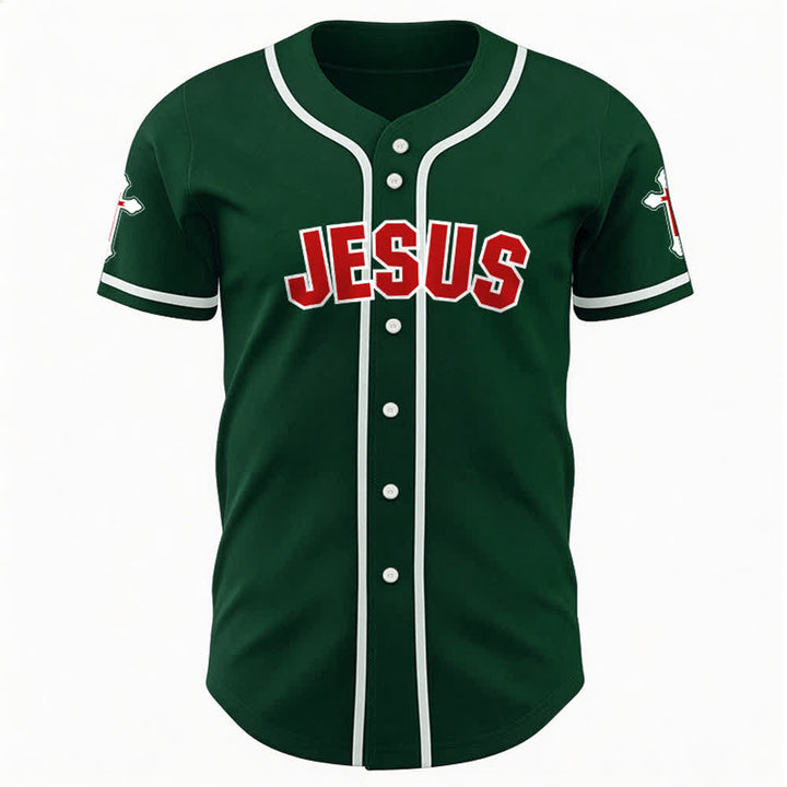 Christianartworkshop Das Kreuz ist der Beweis für Gottes Liebe Unisex-Baseballtrikot - image 27