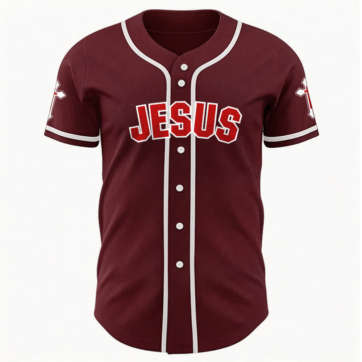 Christianartworkshop Das Kreuz ist der Beweis für Gottes Liebe Unisex-Baseballtrikot - image 18