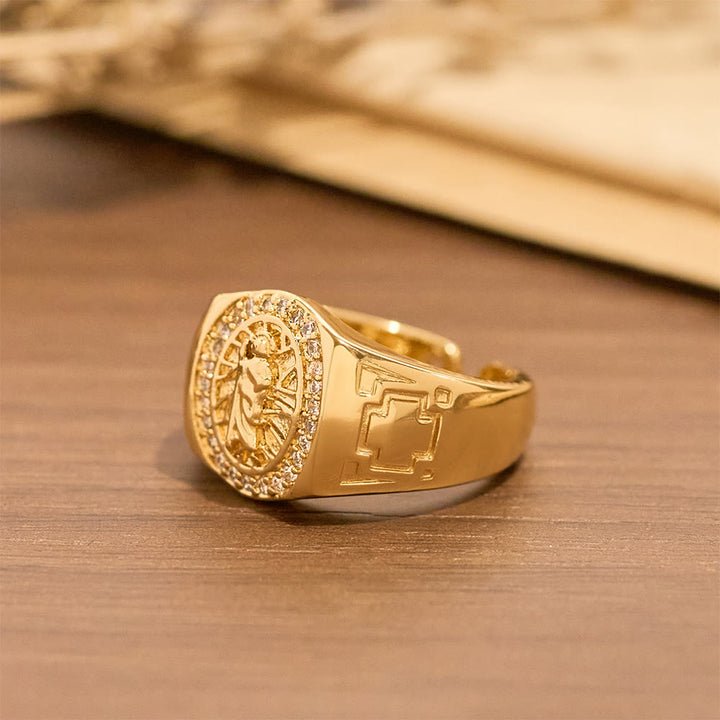 Christianartworkshop – Verzierter St.-Judas-Ring: Symbol der Erlösung und des spirituellen Schutzes - image 1