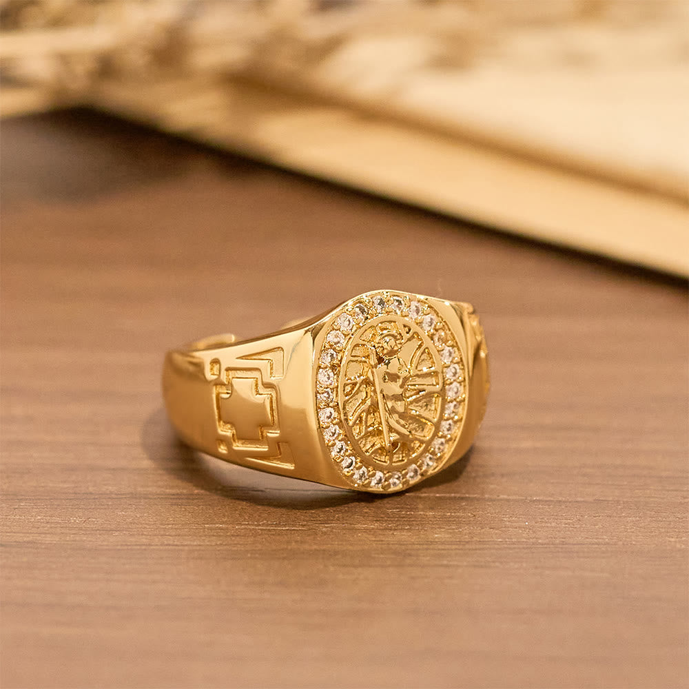 Christianartworkshop – Verzierter St.-Judas-Ring: Symbol der Erlösung und des spirituellen Schutzes - image 2