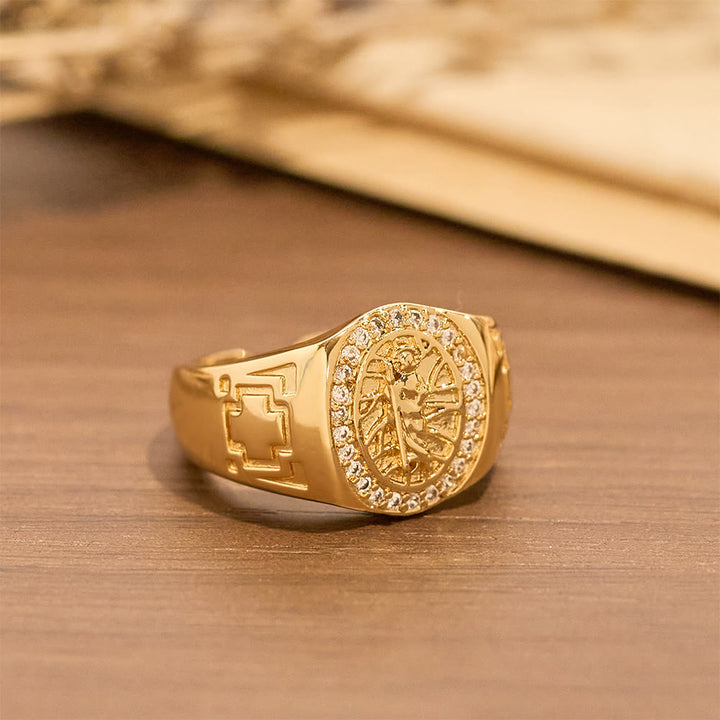 Christianartworkshop – Verzierter St.-Judas-Ring: Symbol der Erlösung und des spirituellen Schutzes - image 2