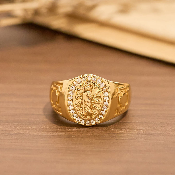 Christianartworkshop – Verzierter St.-Judas-Ring: Symbol der Erlösung und des spirituellen Schutzes - image 3