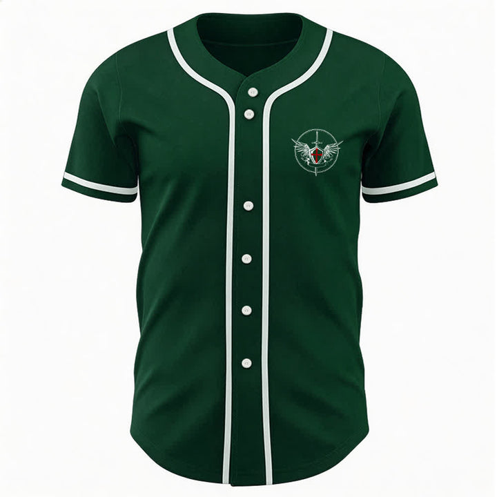 Christianartworkshop St. Michael Archangel Defend Us Unisex Baseballtrikot - image 24