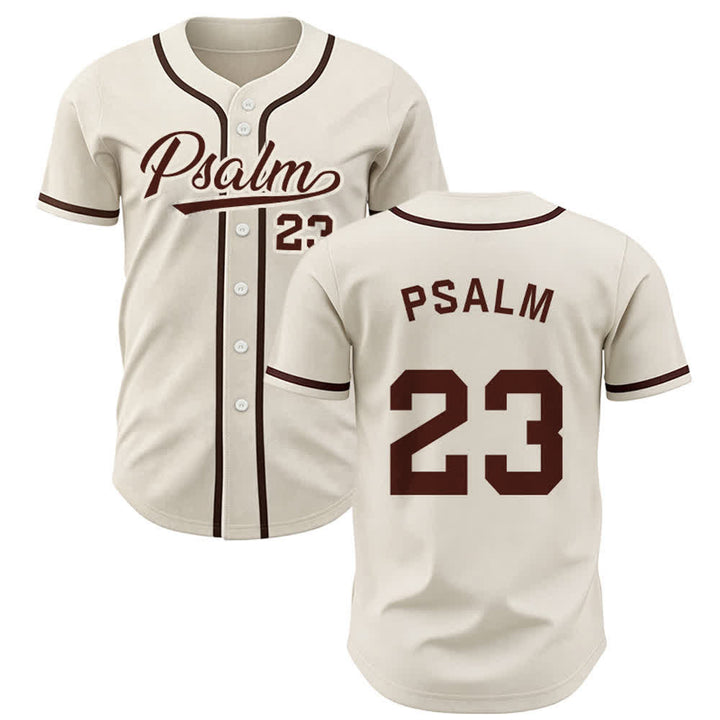 Christianartworkshop Retro Sport Style Psalm 23 Unisex Baseball Jersey - Aprikose - 5XL - image 25