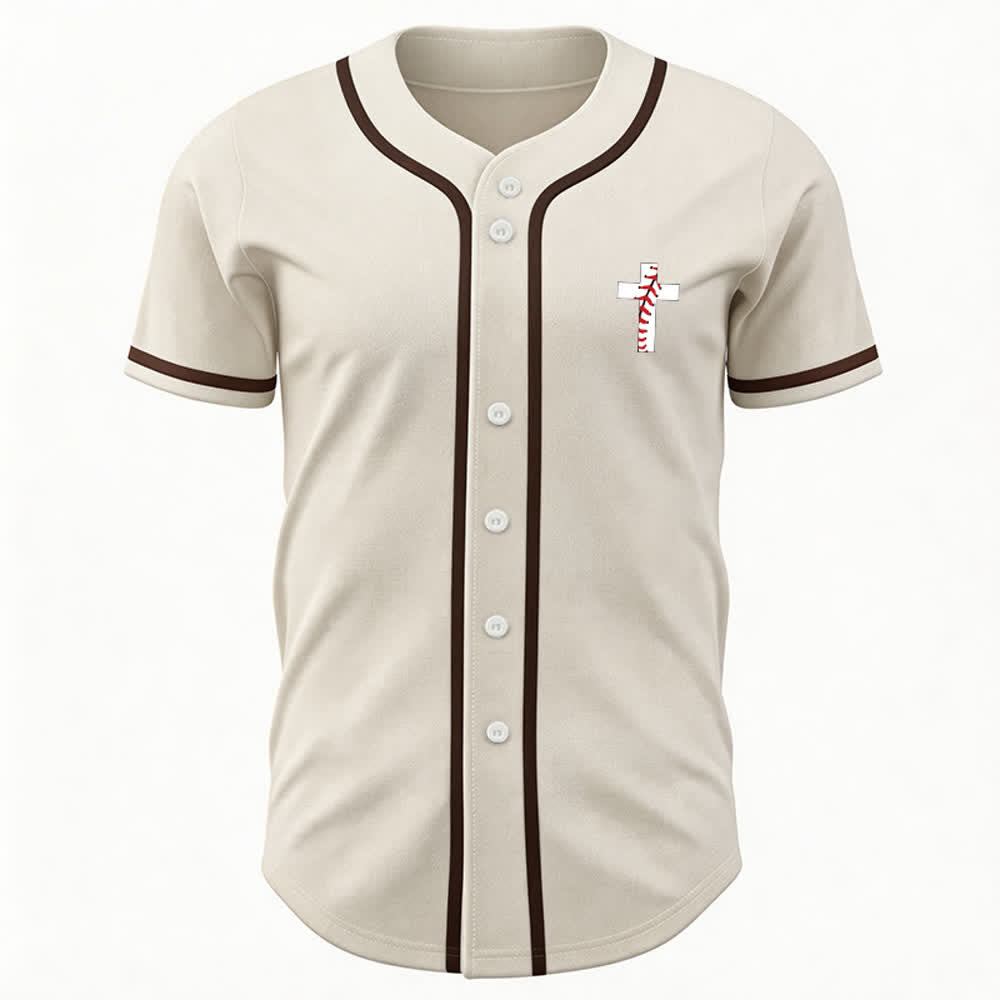 Christianartworkshop Philipper 4:13 Ich kann alles tun Unisex Baseballtrikot - image 6