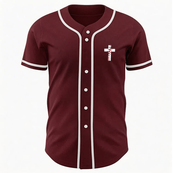 Christianartworkshop Philipper 4,13 Ich kann alles tun Unisex-Baseballtrikot - image 18