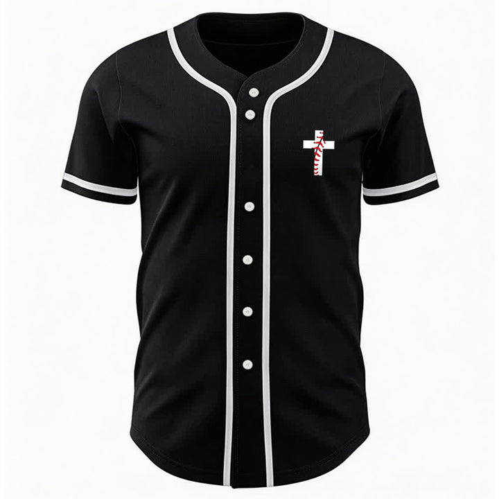 Christianartworkshop Philipper 4,13 Ich kann alles tun Unisex-Baseballtrikot - image 12