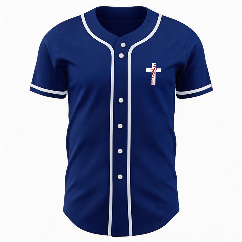 Christianartworkshop Philipper 4,13 Ich kann alles tun Unisex-Baseballtrikot - image 24