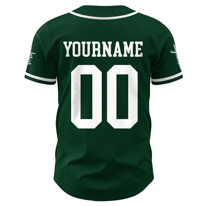 Christianartworkshop Kind Gottes Personalisiertes Namens- und Nummern-Unisex-Baseballtrikot - image 25
