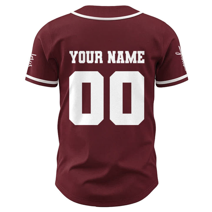 Christianartworkshop Klassisches Jesus Personalisierte Sportbekleidung Unisex Baseballtrikot - image 16