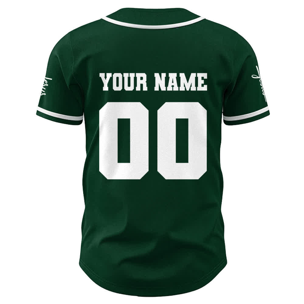 Christianartworkshop Klassisches Jesus Personalisierte Sportbekleidung Unisex Baseballtrikot - image 25