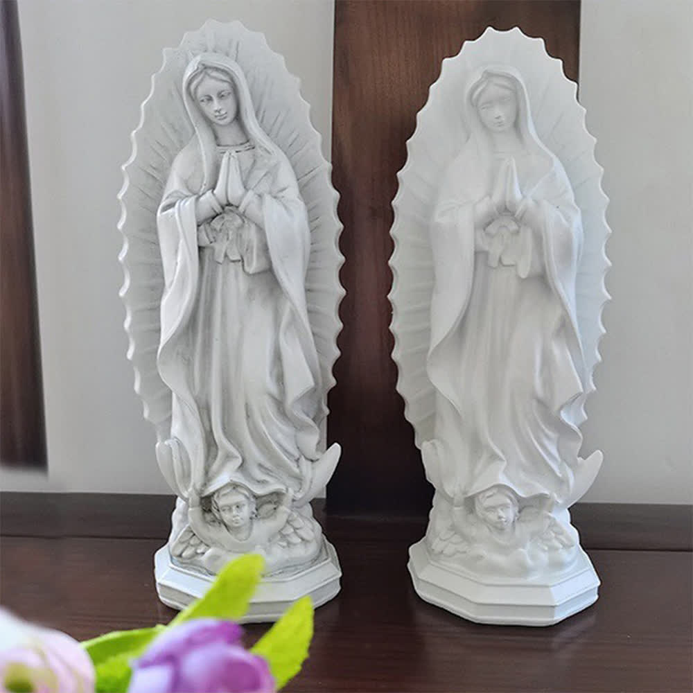 Moderne Statue der Jungfrau von Guadalupe von Christianartworkshop : Christliche Ästhetik für Ihr Zuhause - image 8