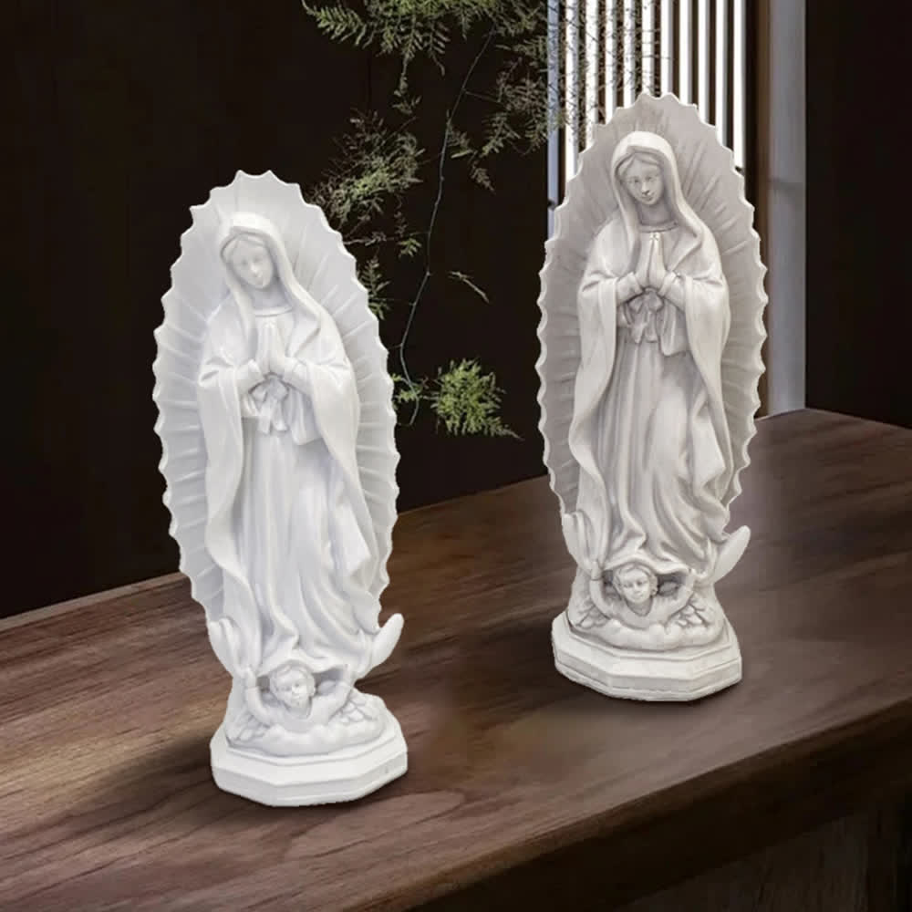 Moderne Statue der Jungfrau von Guadalupe von Christianartworkshop : Christliche Ästhetik für Ihr Zuhause - image 12
