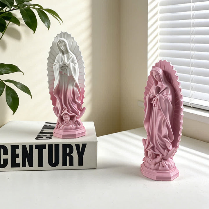 Moderne Statue der Jungfrau von Guadalupe von Christianartworkshop : Christliche Ästhetik für Ihr Zuhause - image 22