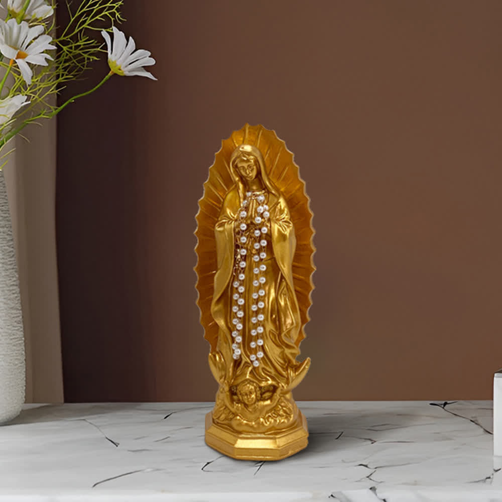 Moderne Statue der Jungfrau von Guadalupe von Christianartworkshop : Christliche Ästhetik für Ihr Zuhause - image 18