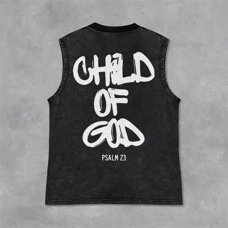 Christianartworkshop Kind Gottes Unisex-Tanktop - Schwarz - 2XL - image 1
